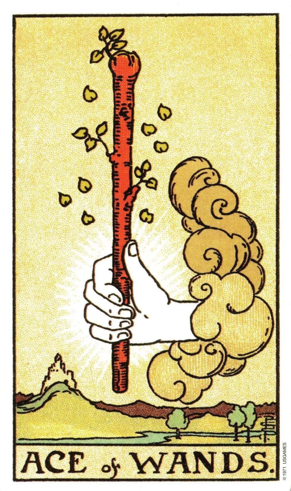 22 Ace of Wands