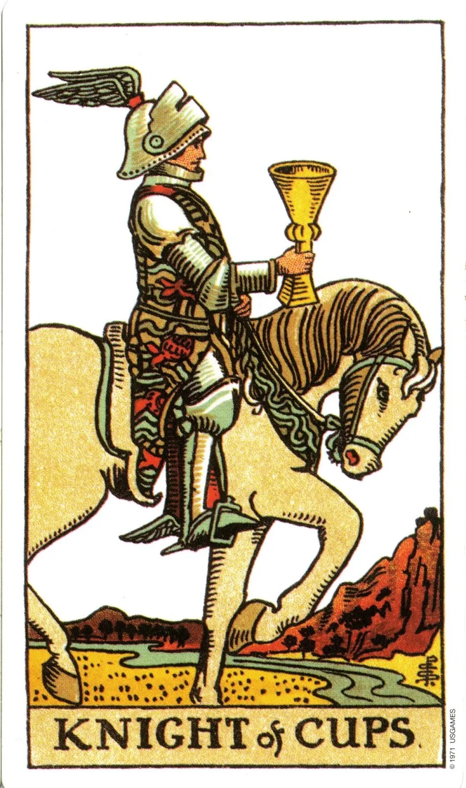 47 Knight of Cups