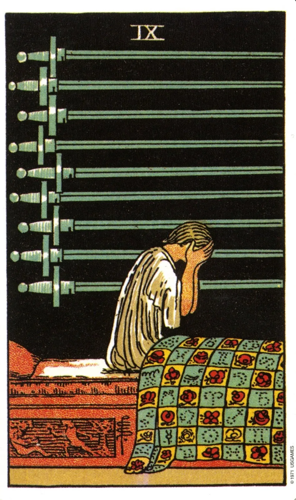 58 Nine of Swords