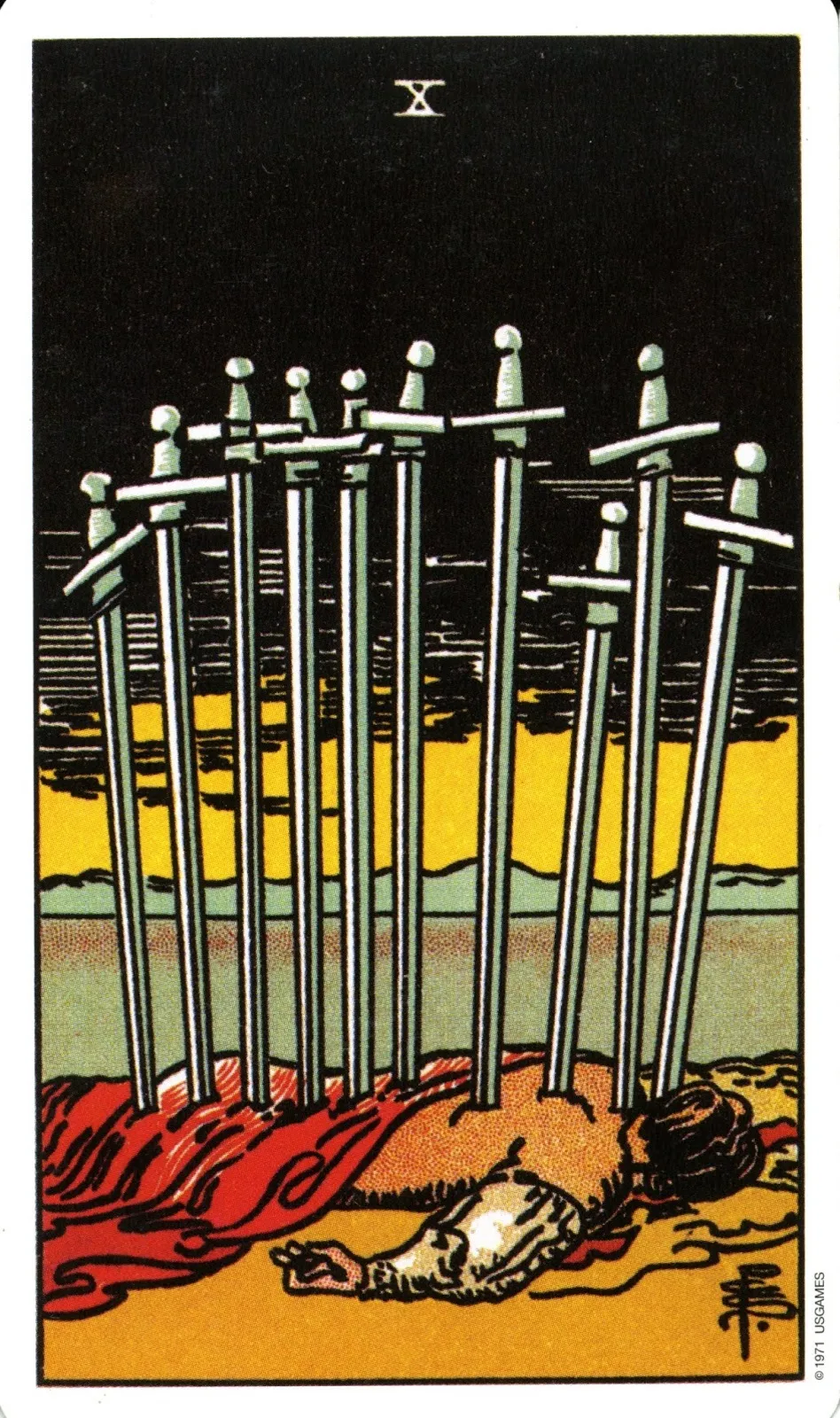 ten of swords