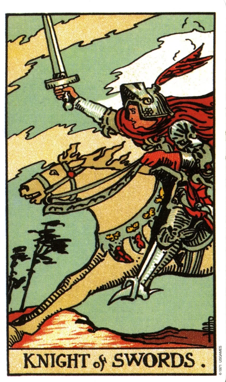 61 Knight of Swords
