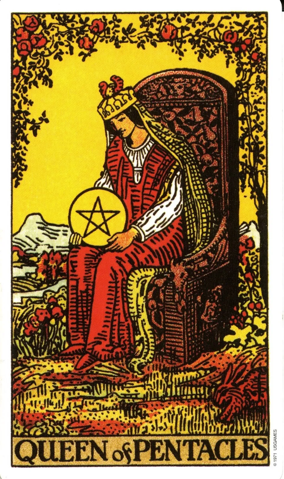 76 Queen of Pentacles