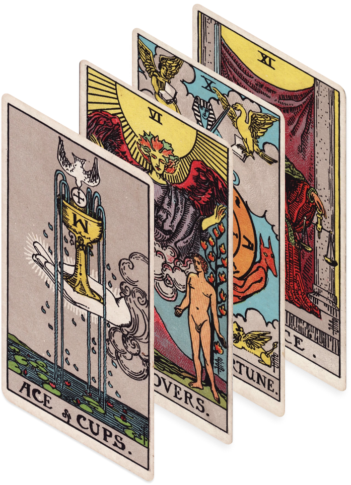 Hero image Tarot with lavanya