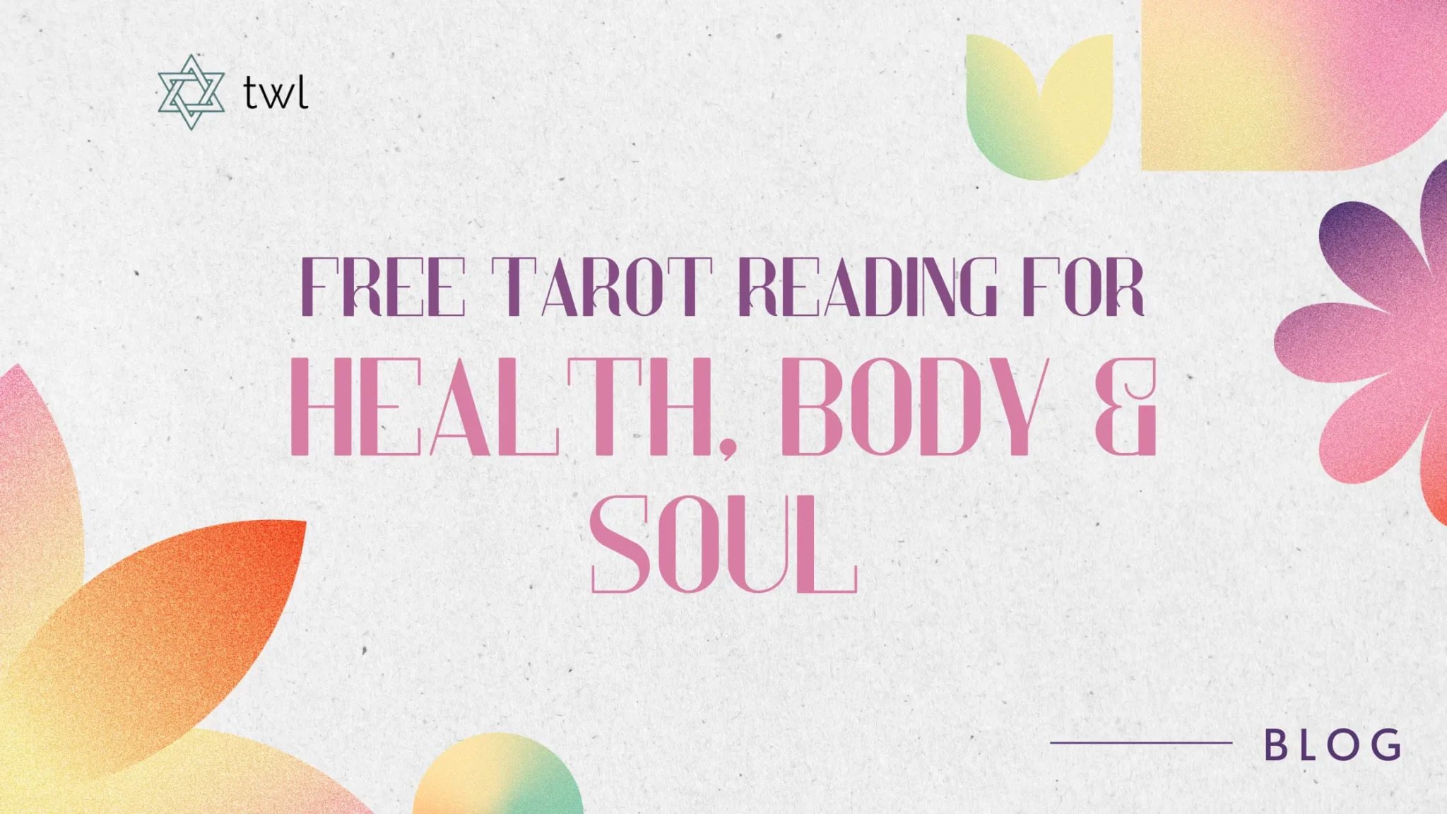 health tarot reading tool